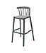 Barstoel Windson | Kunststof | Groen | Set van 4
