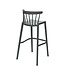Barstoel Windson | Kunststof | Groen | Set van 4