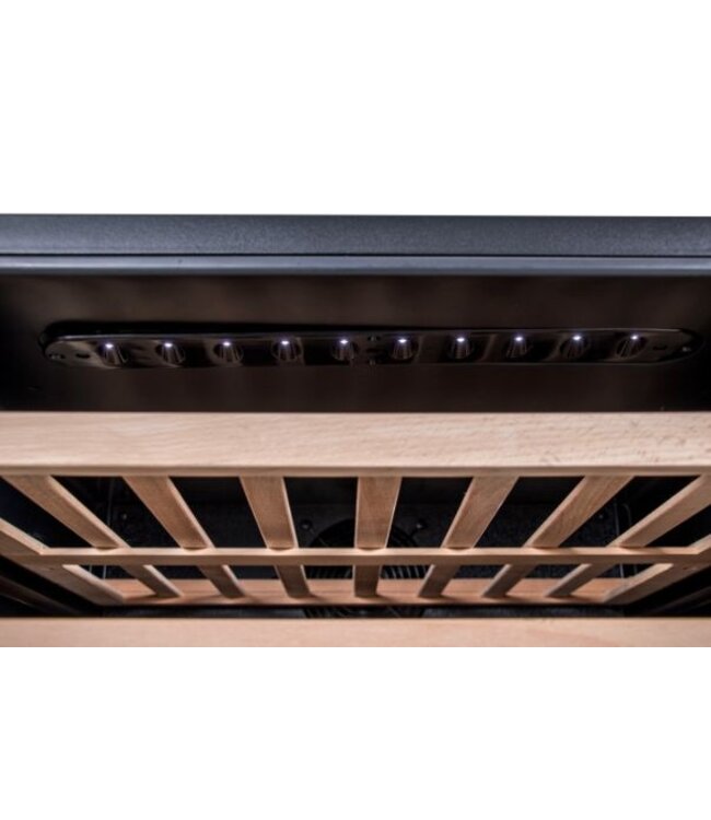 Wijnklimaatkast | Dubbele zone | +5 tot +22 graden | 46 flessen | (H)82,5x(B)59,5x(D)57cm