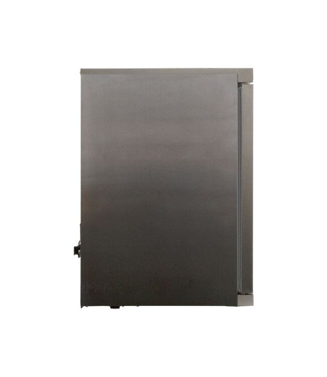 Vrieskast RVS | 113L | No Frost | (H)84x(B)58,5x(D)60,5