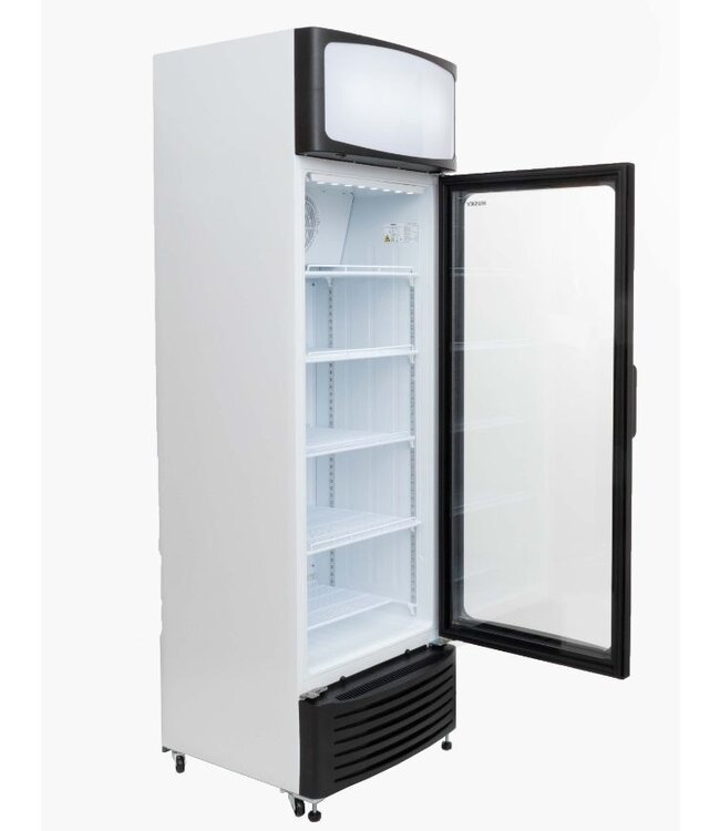 Display koelkast met glazen deur | 397L | (H)213,5x(B)66x(D)70cm