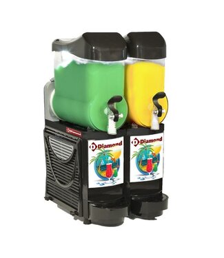 Slush puppy machine - 2x 10L - Faby