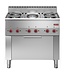 Diamond Elektrisch fornuis | Diamond Pro 600 | 5x 2kW | incl elektrische oven | (B)90x(D)60x(H)85/97cm