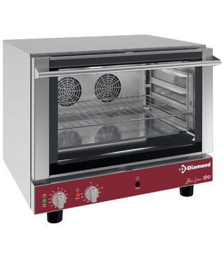 Diamond Convectie oven | Diamond Brio | 3,3kW | elektrisch | 4 roosters | (B)73x(D)70x(H)57,5cm