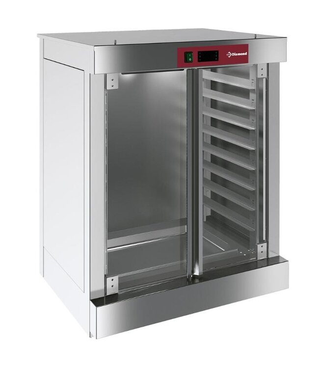 Rijskast oven| Diamond Decline | 2kW | 8 niveaus | (B)87,5x(D)70,6x(H)93,4cm