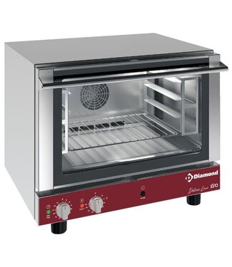 Diamond Convectie oven | Diamond Delice | 3,3kW | elektrisch | 4 roosters | (B)73x(D)70x(H)61cm