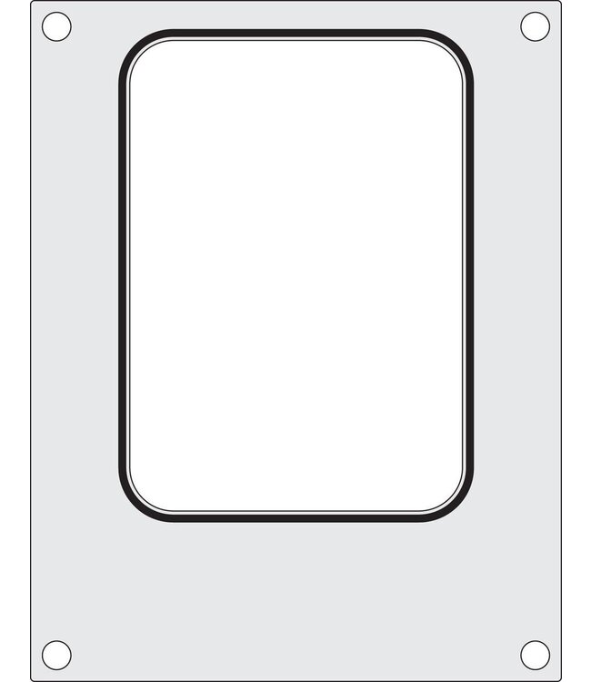 Sealframe matrix voor de Traysealer Compact | 187x137mm