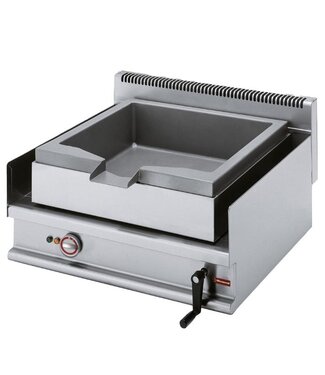 Diamond Kantelbare braadpan | Diamond Alpha 650 | elektrisch | 6,3kW | (B)70x(D)65x(H)30/40cm