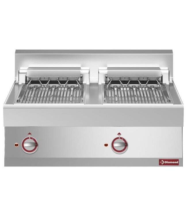 Diamond Vapor grill plus - elektrisch - dubbel - 2x 270x450mm