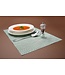 Placemat | Groen/patroon | PVC | 45x30cm | 6 stuks