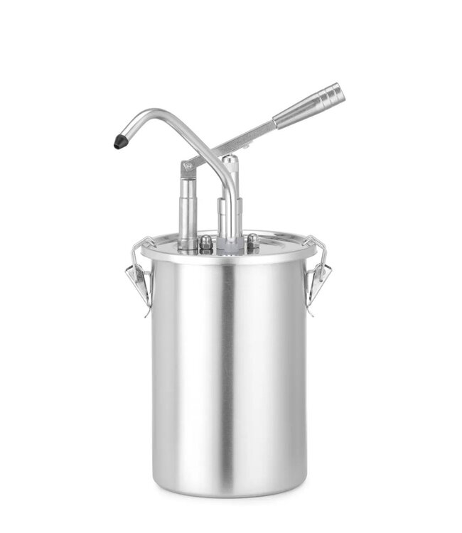 Saus dispenser | Rond | RVS | 4,5 liter