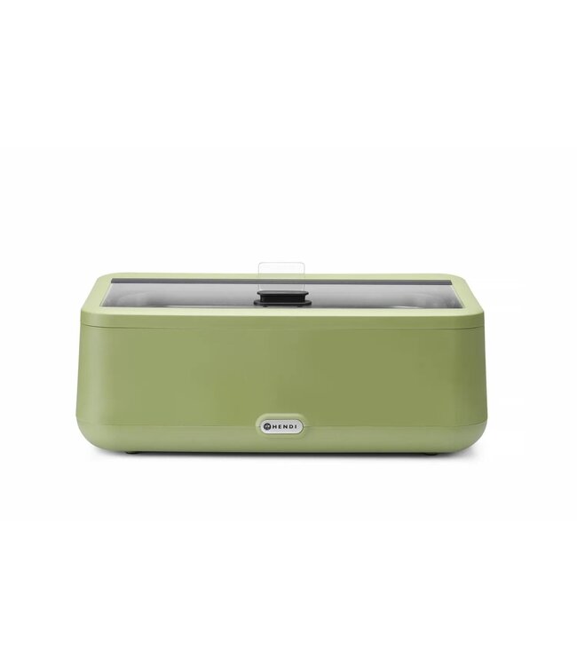 Chafing dish UNIQ | Elektrisch | Groen | Glazen deksel