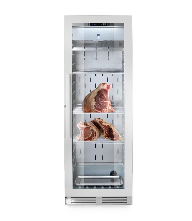 Vlees rijpingskast | 352L | Glazen deur | Dry aging | (H)172x(B)76x(D)69,5cm