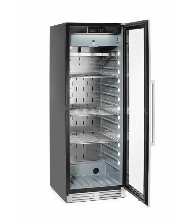 Vlees rijpingskast | 352L | Glazen deur | Dry aging | (H)172x(B)76x(D)69,5cm