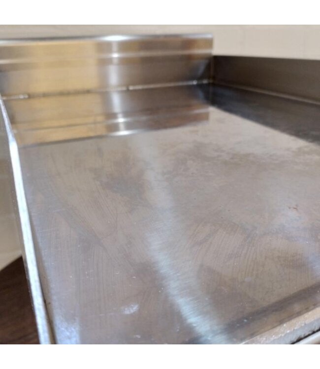 Occasion: Bakplaat glad Verchroomd Modular 650 | elektrisch | 4,5kW | (H)28x(B)40x(D)65