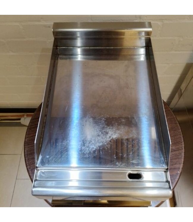 Occasion: Bakplaat glad Verchroomd Modular 650 | elektrisch | 4,5kW | (H)28x(B)40x(D)65