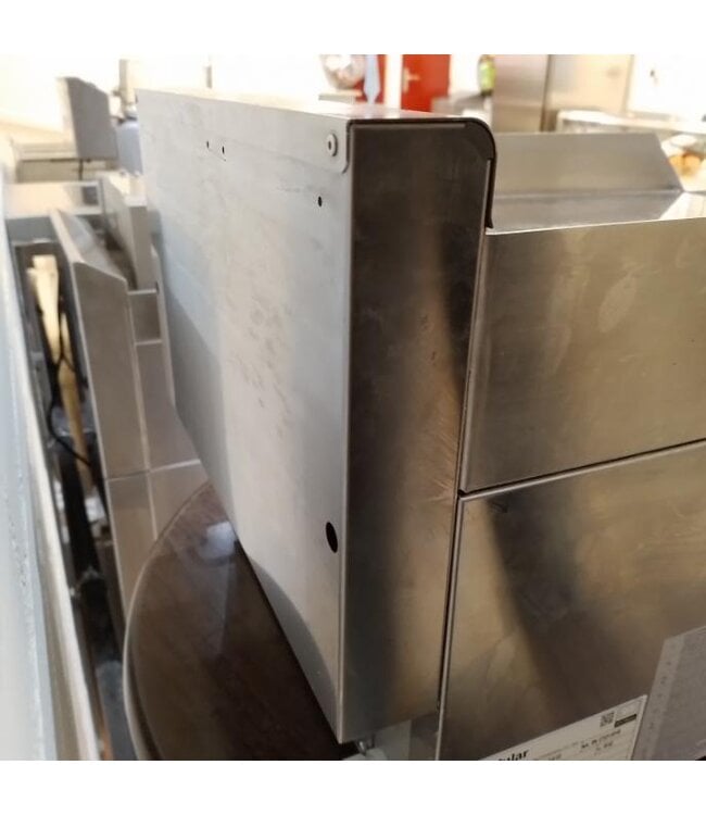 Occasion: Bakplaat glad Verchroomd Modular 650 | elektrisch | 4,5kW | (H)28x(B)40x(D)65