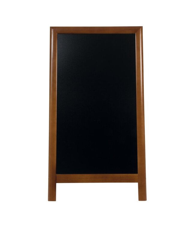 Stoepbord DELUXE | Donkerbruin | 70x120cm