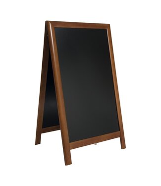 Securit Stoepbord DELUXE | Donkerbruin | 70x120cm