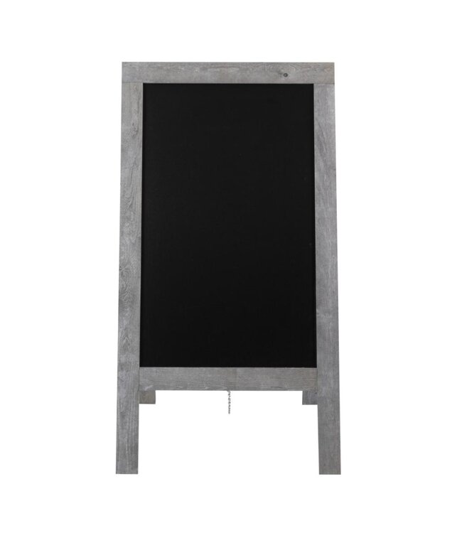 Stoepbord NATURE Groot | Grijs | 74x135cm