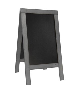 Securit Stoepbord NATURE Groot | Grijs | 70x135cm