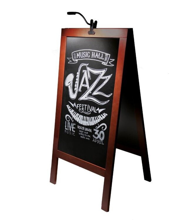 Weerbestendige LED-lamp set | 2 stuks | voor stoepbord