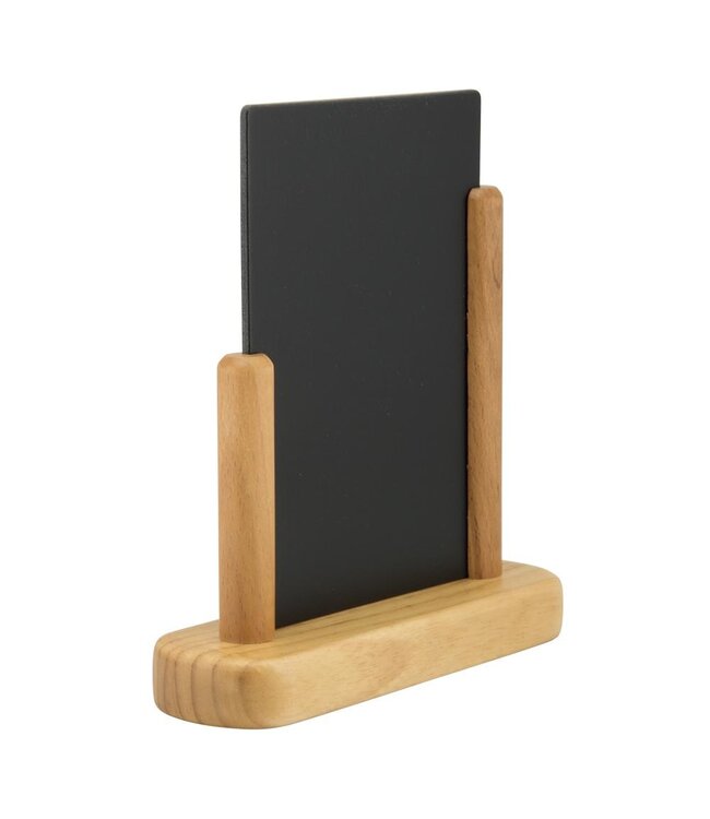 Tafelkrijtbord | A6 | Hout | 17,5x15,5x5cm