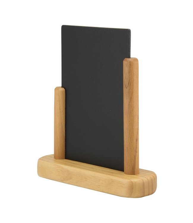 Tafelkrijtbord | A6 | Hout | 17,5x15,5x5cm