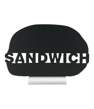 Securit Tafelkrijtbord Silhouette | Sandwich | Aluminium | 24x34x6cm