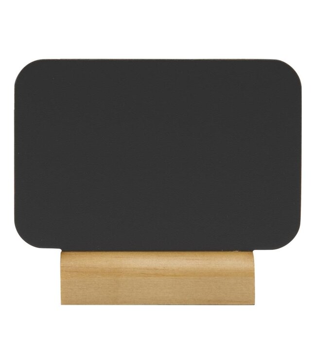 Tafelkrijtbordjes Mini set | 4 stuks | 7x9x2cm