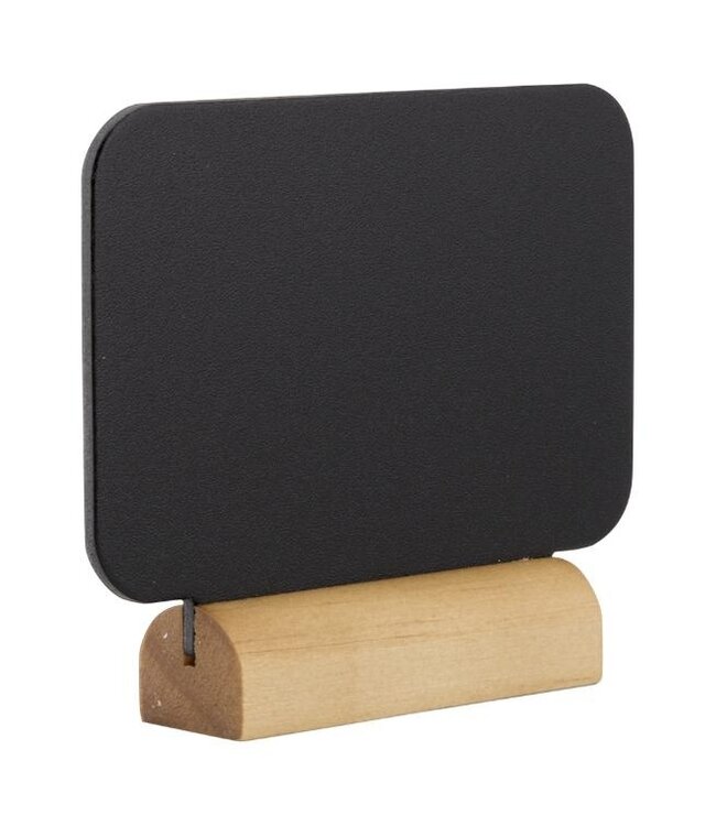 Tafelkrijtbordjes Mini set | 4 stuks | 7x9x2cm