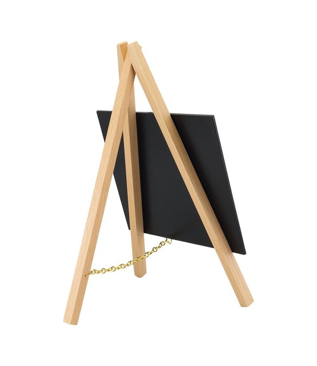 Mini ezel krijtborden set | Hout | 3 stuks | 24,4x15x13,5cm