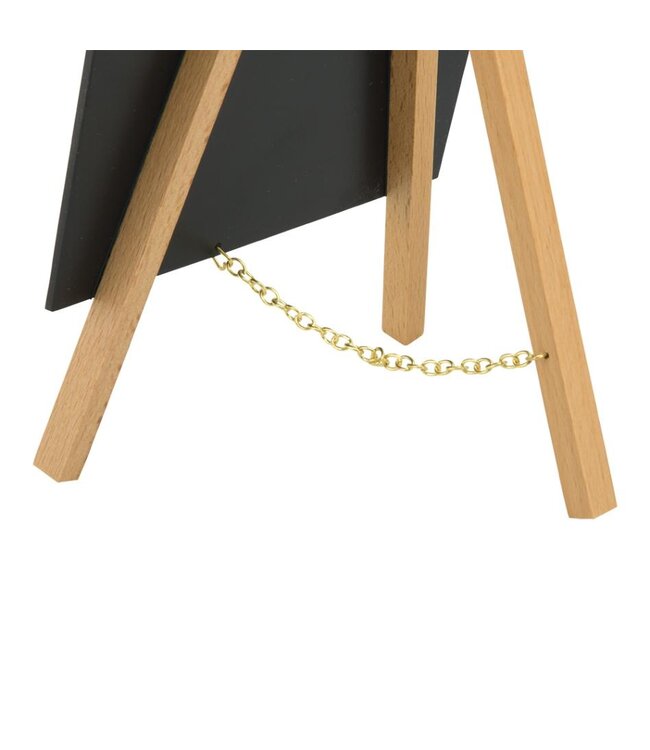 Mini ezel krijtborden set | Hout | 3 stuks | 24,4x15x13,5cm