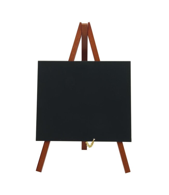 Mini ezel krijtborden set | Donker | 3 stuks | 24,4x15x13,5cm