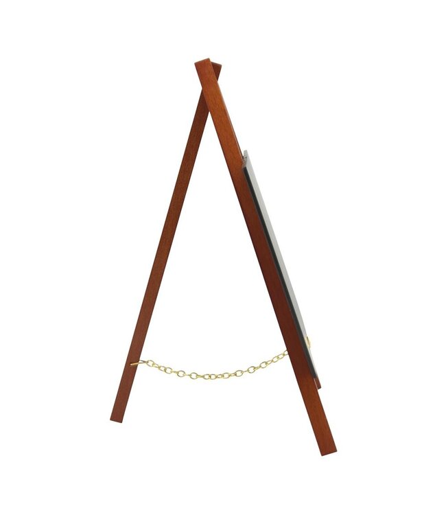 Mini ezel krijtborden set | Donker | 3 stuks | 24,4x15x13,5cm