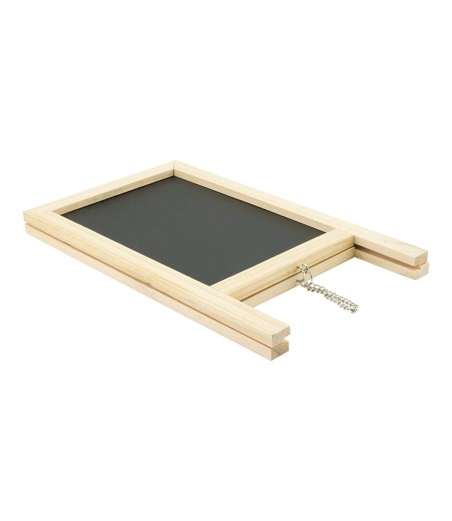 Mini klapbord krijtbord | Hout | 25x15,2x2cm