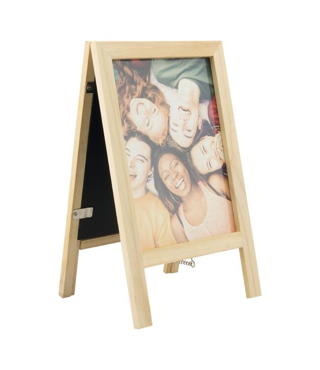 Mini klapbord krijtbord | Hout | 25x15,2x2cm