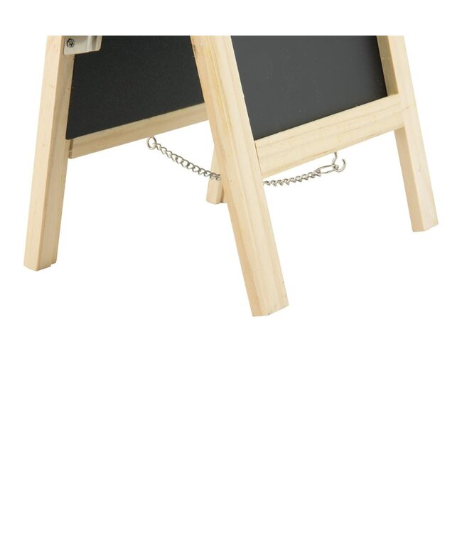 Mini klapbord krijtbord | Hout | 25x15,2x2cm