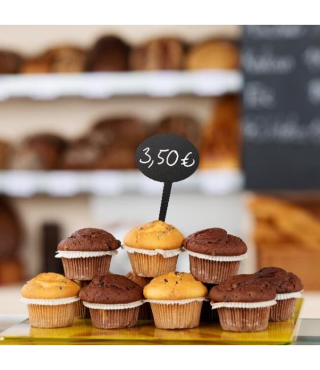 Prijskaart Tag | Bubble | 5 stuks | Incl. krijtstift