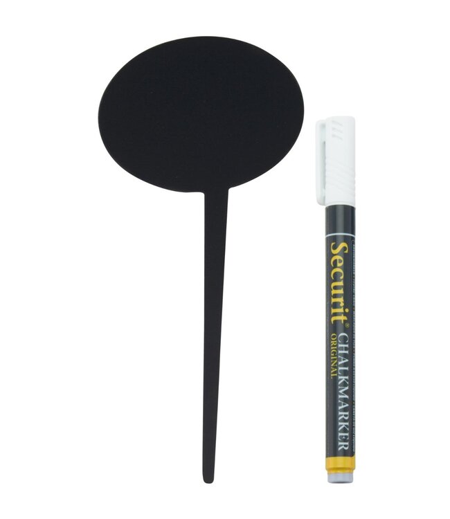 Prijskaart Tag | Bubble | 5 stuks | Incl. krijtstift