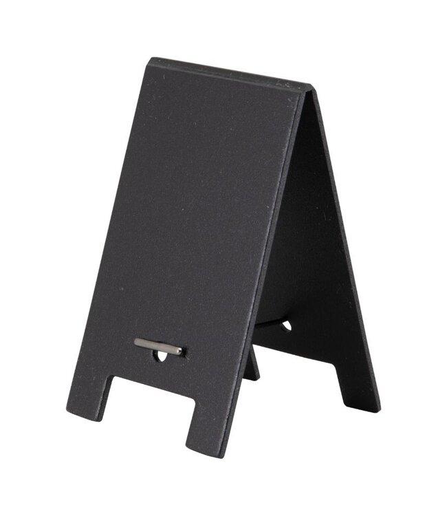 Mini klapbord krijtbord | Dubbelzijdig | 8,5x5x0,5cm | 5 Stuks