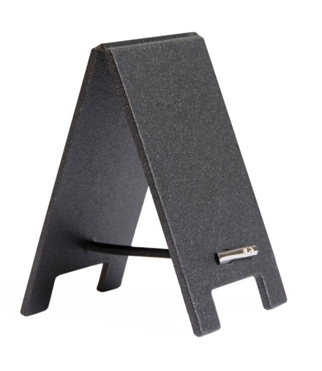 Mini klapbord krijtbord | Dubbelzijdig | 8,5x5x0,5cm | 5 Stuks