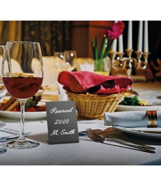 L-standaard krijtbord set | A7 | 5 stuks | 11,5x7,5x4,5cm