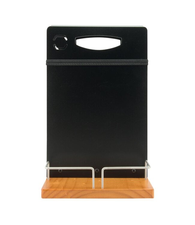 Tafelcaddy met krijtbord | Incl. krijtstift | 34,5x22x20cm