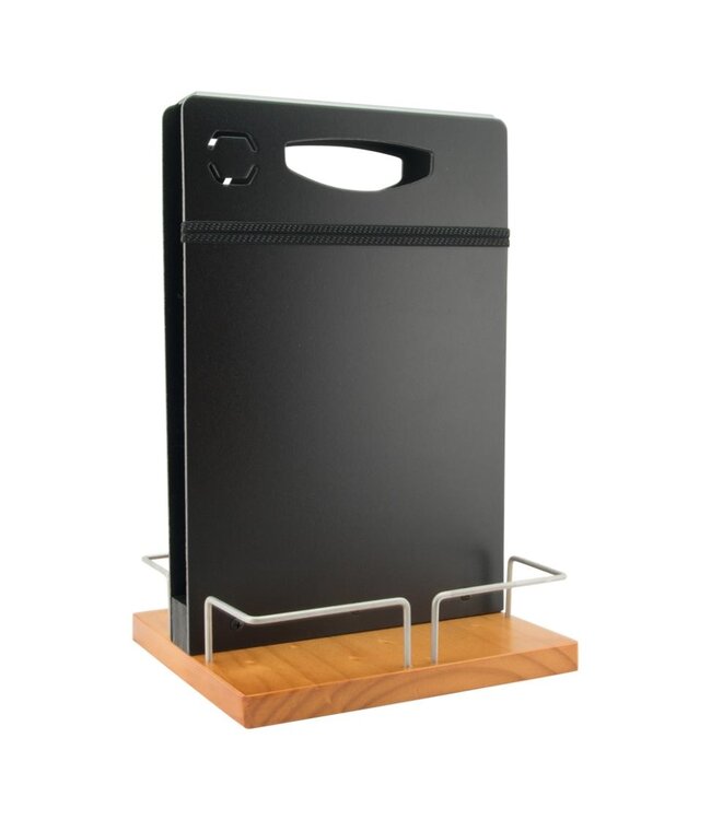 Tafelcaddy met krijtbord | Incl. krijtstift | 34,5x22x20cm