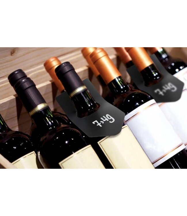 Flessenhanger tag | 6,5x15,4x0,1cm | 10 Stuks