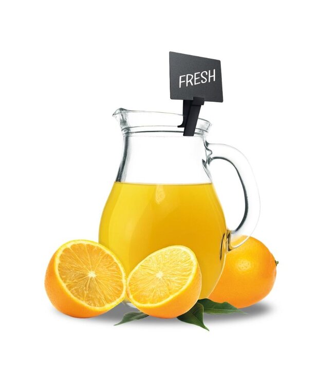 Prijskaarthouder clip voor krijtbord tag | 6 stuks | 10,5x2,5x2,5cm