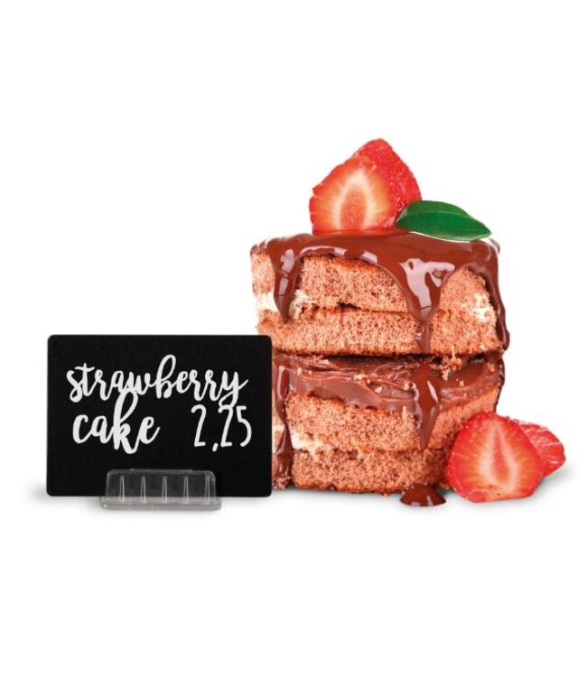 Krijtbordhouder | Transparant | 10 stuks