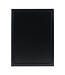 Securit Muurkrijtbord Universal | Zwart | 76,3x56,5x2,5cm
