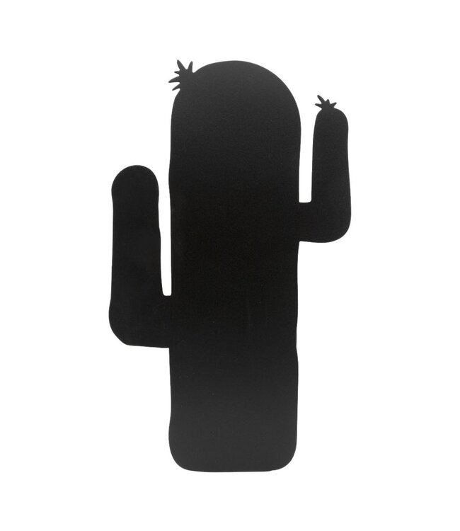 Muurkrijtbord | Cactus | Silhouette | 47x27x0,3cm